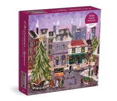 Galison Puzzle Vianočné námestie 1000 dielikov / od 8 rokov