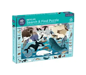 Mudpuppy Puzzle skladaj a hľadaj Život v Arktíde / 64 dielov / od 4 rokov
