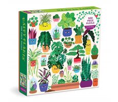 Mudpuppy Puzzle Šťastné rastliny