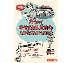 Mindok Králi rýchleho občerstvenia / dĺžka hry: 240 minút / počet hráčov: 2-5 / od 14 rokov