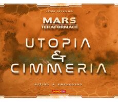 Mindok Mars: Teraformácia - Utopia & Cimmeria - rozšírenie 10 / počet hráčov: 2-5 / od 12 rokov