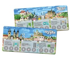 Mindok Mesta - promo dosky (Praha a Brno) / dĺžka hry: 80 minút / počet hráčov: 1-4 / od 12 rokov