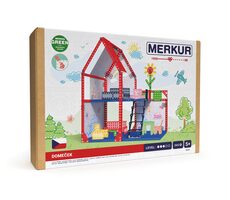 Merkur - Domček pre bábiky - 34x39x25 cm / 345 dielikov / od 5 rokov