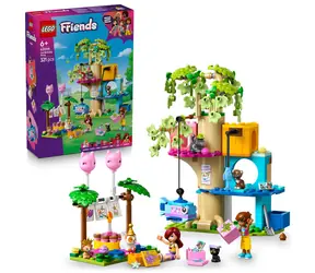 LEGO® Friends 42666 Mačacia narodeninová oslava a dom na strome / Počet dielikov: 321 / od 6 rokov
