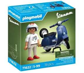 Playmobil® Licensed Vehicles 71622 1969 Vespa 150 Sprint Veloce, modrá / Počet dielikov :16 / od 5 rokov