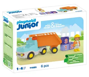 Playmobil® Junior 71685 Sklápač / Počet dielikov: 6 / od 1 roka