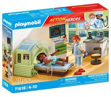 Playmobil® Action Heroes 71618 Pacient na magnetickej rezonancii / Počet dielikov: 29 / od 4 rokov