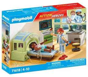 Playmobil® Action Heroes 71618 Pacient na magnetickej rezonancii / Počet dielikov: 29 / od 4 rokov