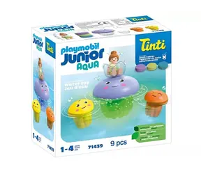 Playmobil® Junior Aqua 71439 Junior & Tinti: Farebná rodina medúz / Počet dielikov: 9 / od 1 roka