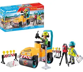 Playmobil® Action Heores 71751 Cestný valec / Počet dielikov: 43 / od 4 rokov