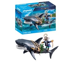 Playmobil® Pirates 71793 Pirát so žralokom obrovským / Počet dielikov: 21 / od 4 rokov