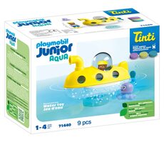 Playmobil® Junior Aqua 71440 Junior & Tinti: Farebná ponorka / Počet dielikov: 9 / od 1 roka