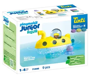 Playmobil® Junior Aqua 71440 Junior & Tinti: Farebná ponorka / Počet dielikov: 9 / od 1 roka