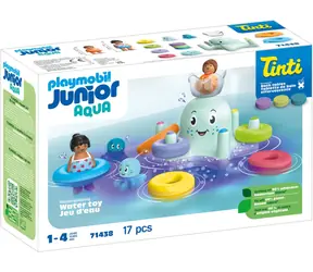 Playmobil® Junior Aqua 71438 Junior Aqua & Tinti: Farebná chobotnica / Počet dielikov: 17 / od 1 roka