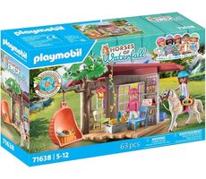 Playmobil® Horses of Waterfall 71638 Tajná klubovňa pre fanúšikov koní