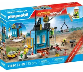Playmobil® City Action 71650 Stavenisko / Počet dielikov: 138 / od 4 rokov