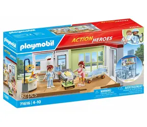Playmobil® Action Heroes 71616 Pôrodnice / Počet dielikov: 62 / od 4 rokov