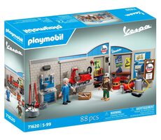 Playmobil® Licensed Vehicles 71620 Garáž Vespy zo 60. rokov / Počet dielikov: 88 / od 5 rokov