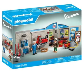 Playmobil® Licensed Vehicles 71620 Garáž Vespy zo 60. rokov / Počet dielikov: 88 / od 5 rokov