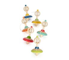 Bigjigs Toys Drevená káča so špagátom 1 ks / od 3 rokov