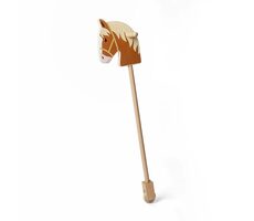 Bigjigs Toys Drevený koník na tyči / od 18 mesiacov