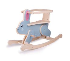 Bigjigs Toys Hojdací zajačik / od 12 mesiacov