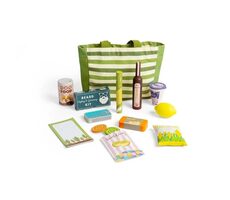 Bigjigs Toys Nákupná taška s nákupom / od 10 mesiacov