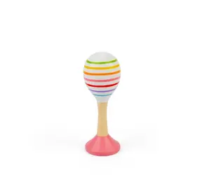Bigjigs Toys Rumba guľa junior sada 2 ks ružová / od 0 rokov
