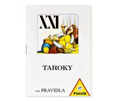 Piatnik Pravidlá Tarot / Počet hráčov: 3-5 / Dĺžka hry: 30-60 minút / od 10 rokov