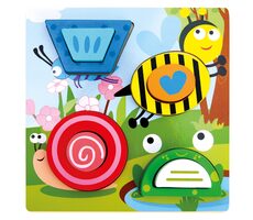 Bino 3D puzzle Rybníček / 9 dielikov / od 3 rokov