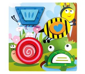 Bino 3D puzzle Rybníček / 9 dielikov / od 3 rokov