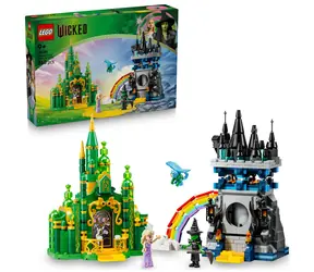 LEGO® Wicked 75689 Emerald City a zámok Kiamo Ko / Počet dielikov: 860 / od 9 rokov