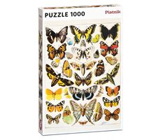 Piatnik Millot Motýle a mory / Počet dielikov: 1000 / od 12 rokov