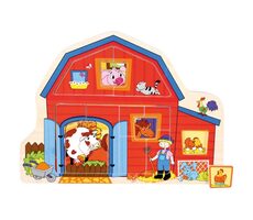 Bino puzzle farma / 13 dielikov / od 12 mesiacov