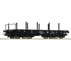 Roco 46380 Ťažký nákladný vagón DB IV / Mierka: H0 (1:87) / Dĺžka: 124 mm / 15 rokov 