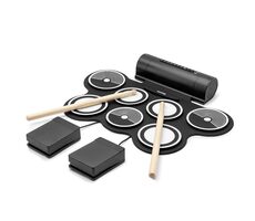 Huslog Elektronické bicie / 2x 3 W / USB-C / 3.5 mm jack
