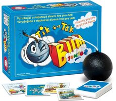 Piatnik Tik Tak Bum Junior / Dĺžka hry: 15 minút / Počet hráčov: 2-12 / od 5 rokov 