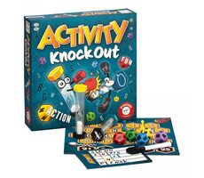 Piatnik Activity Knock Out / Počet hráčov: 4-16 / Dĺžka hry: 30-60 minút / od 12 rokov
