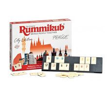 Piatnik Rummikub Prague Edition / Dĺžka hry: 20-30 minút / Počet hráčov: 2-4 / od 7 rokov 