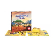 Piatnik Savannah Park / Dĺžka hry: 30-40 minút / Počet hráčov: 1-4 / od 8 rokov 