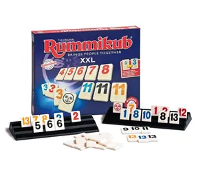 Piatnik Rummikub XXL / Logická hra / Dĺžka hry: 20 minút / Počet hráčov: 2-4 / od 7 rokov