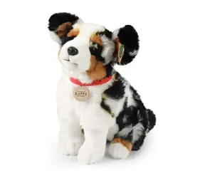 Rappa Plyšový pes austrálsky ovčiak 30 cm / ECO-FRIENDLY / od 0 rokov