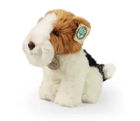 Rappa Plyšový pes foxteriér 20 cm / ECO-FRIENDLY / od 0 rokov