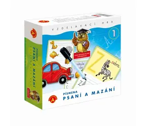 Alexander Písanie a mazanie 1 písmená / doba hry: 20 min. / počet hráčov: 1 / od 5 rokov