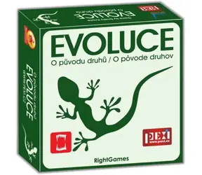 Pexi Evolúcia - O pôvode druhov / dĺžka hry: 60 min. / počet hráčov: 2-4 / od 12 rokov