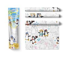 Pexi Maľovacie obrusy 3 ks - Veselí tučniaky (Funny Penguins) / od 3 rokov