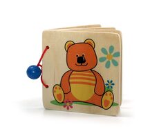 Hess Drevená kniha medvedík / od 0 rokov
