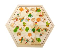 Hess Puzzle mozaika Lama / 24 dielikov / od 3 rokov
