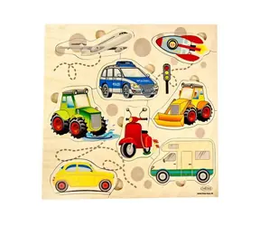 Hess Vkladacie puzzle Vozidlá