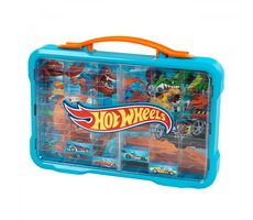 Theo Klein 2408 Hot Wheels - Zberateľská vitrína s osvetlením / od 3 rokov